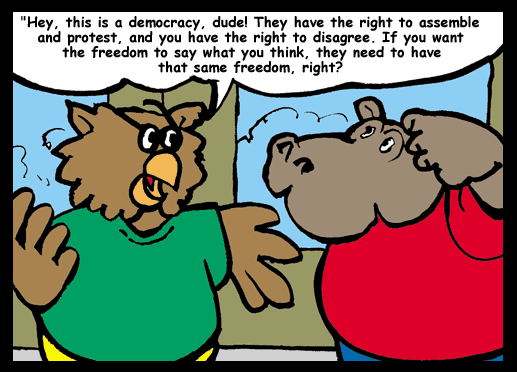 Freedom of Assembly and Free Speech