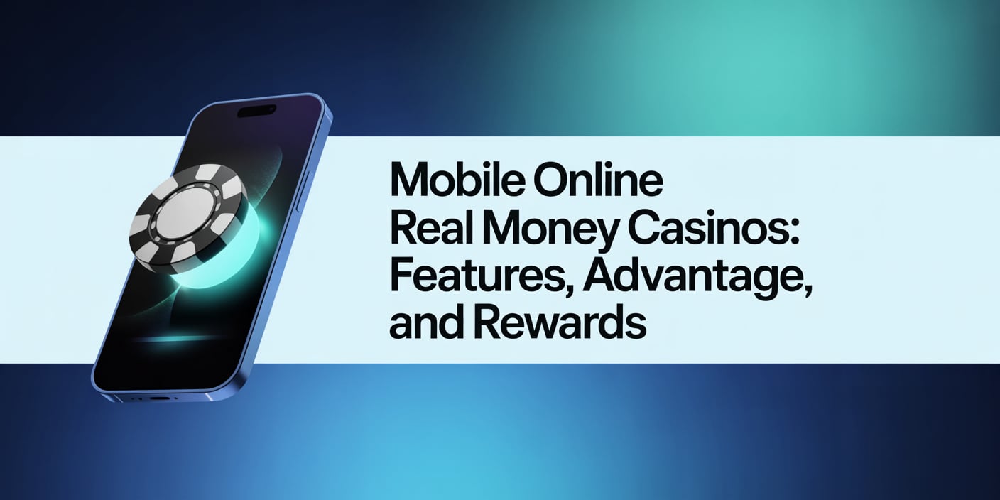 Mobile Online Real Money Casinos: Features, Advantage, and Rewards