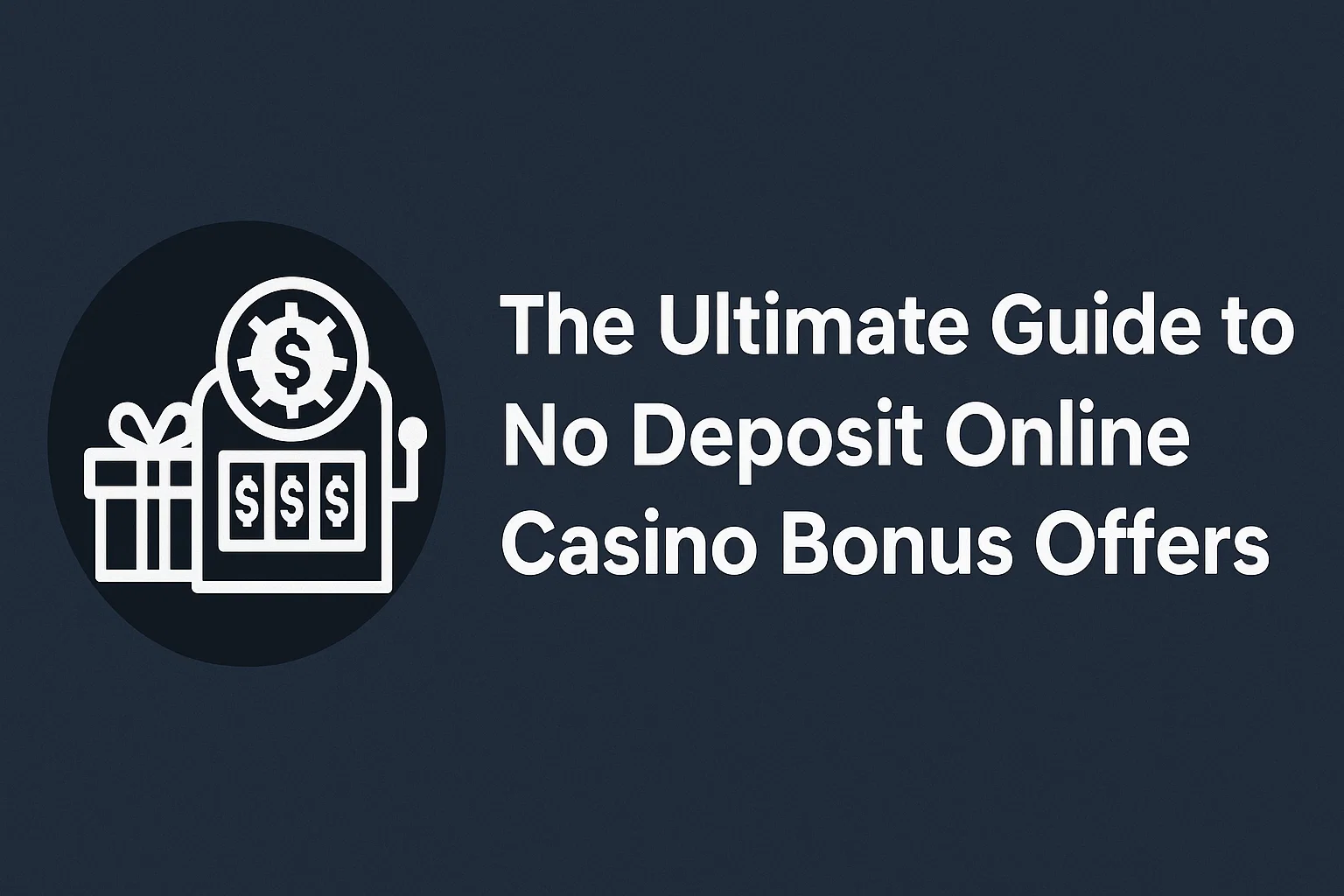 The Ultimate Guide to No Deposit Online Casino Bonus Offers